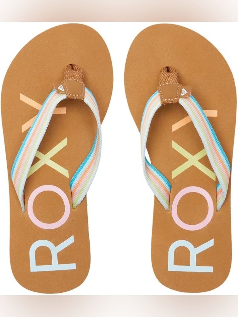 New Roxy girl Colbee sport sandals flip flop kids size 11